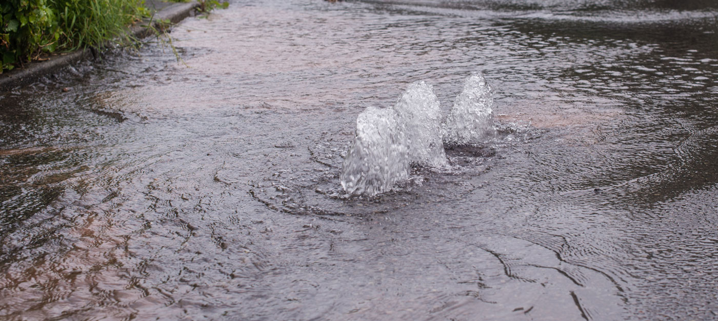 Water leak repair in Chichester