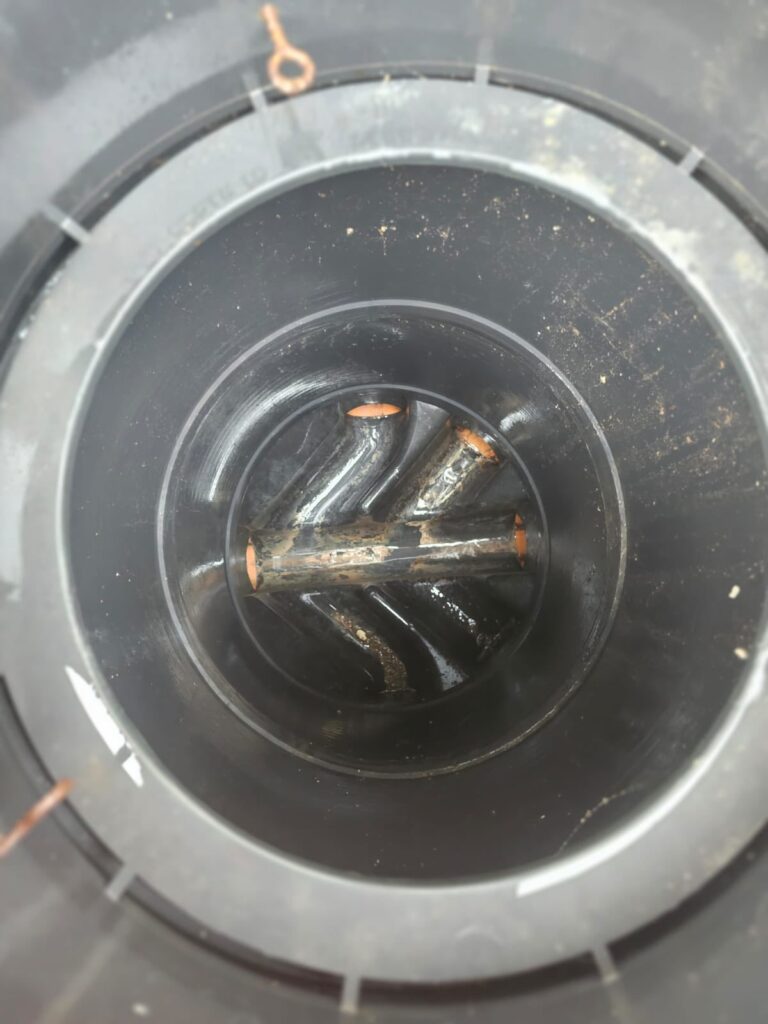 Servicing clean for a new housing estate